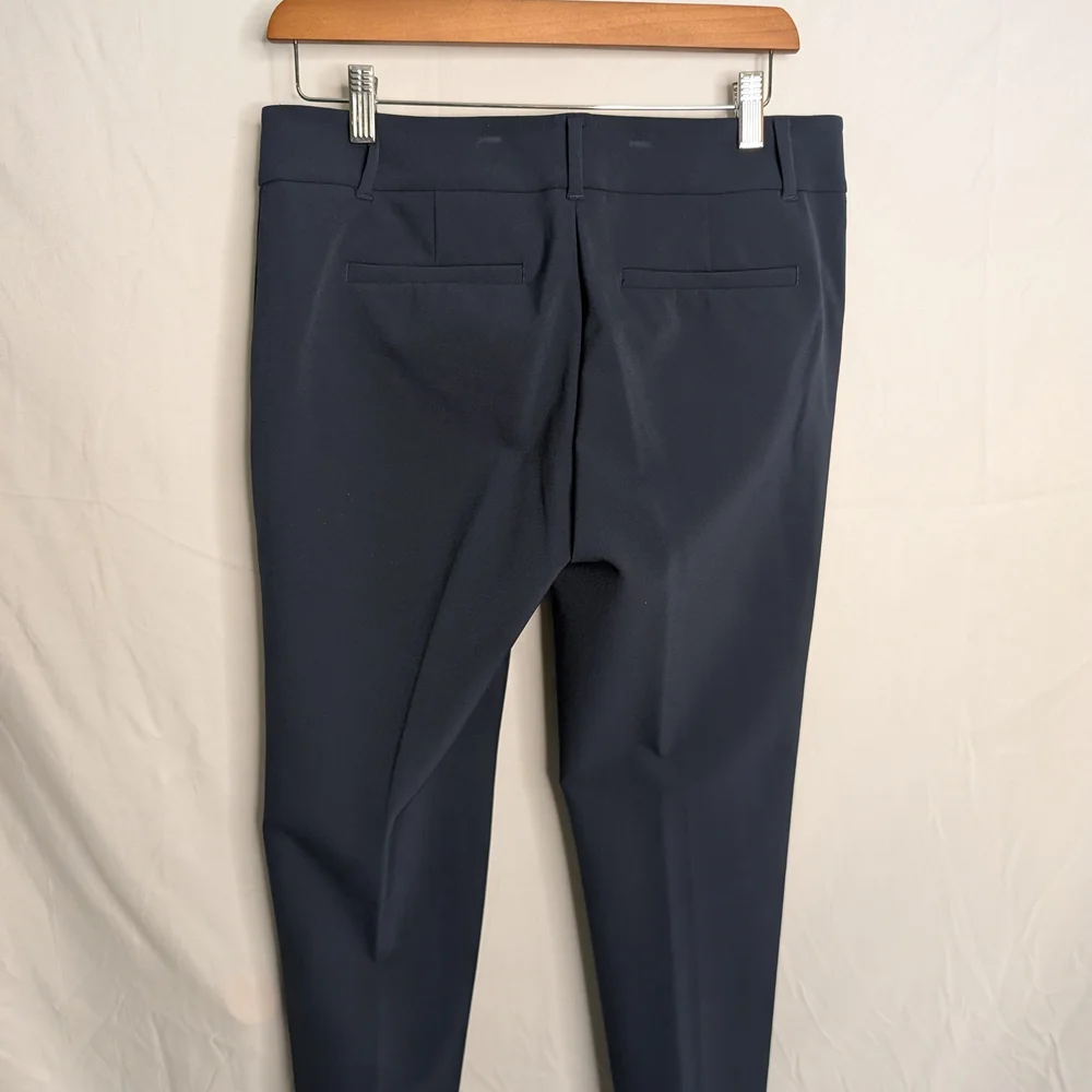 Ann Taylor Navy Slim Ankle Dress Pants – Size 4 (NWT) - Picture 3 of 5